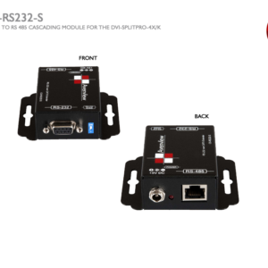 RS232 Transmitter over CAT5, Cascading Module for DVI-SPLITPRO-4X / DVI-SPLITPRO-4K