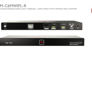 M-Series Receiver/Decoder (light version) – HDMI over IP with Matrix Only Support