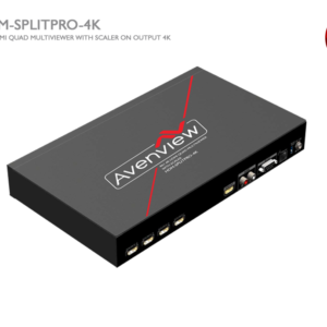 4×1 4K HDMI Quad MultiViewer with Rotation and Audio