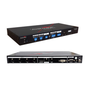 4K30 Video Wall Processor with Customizable Layout Shapes