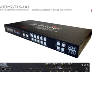 4X4 HDMI 4K60 Matrix Switcher