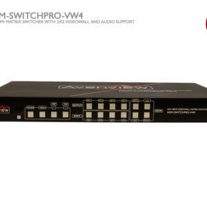 4×4 HDMI Matrix Switcher with Video Wall Function and Audio