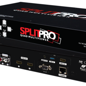 HDM2-SPLITPRO-T4K-V2: HDMI 2.0a 4K@60 QUAD MULTIVIEWER W/ROTATION & USB VIDEO CAPTURE