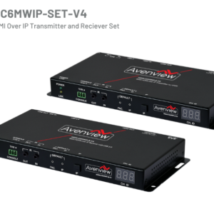 HDM-C6MWIP-SET-V4 4K60 HDMI over IP Transmitter and Receiver Set